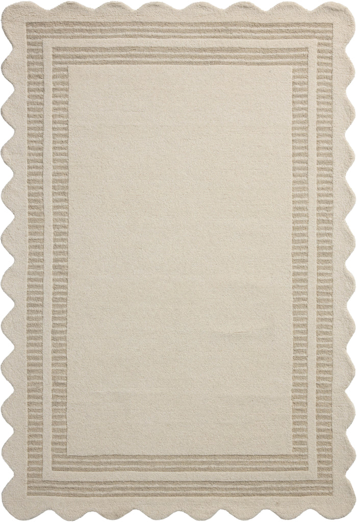 The Rug Corner Chris Loves Julia x Loloi Chris Loves Julia - Scottie Ivory / Grey Area Rug