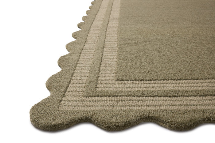 The Rug Corner Chris Loves Julia x Loloi Chris Loves Julia - Scottie Olive / Pebble Area Rug