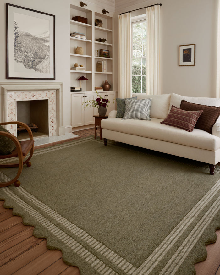 The Rug Corner Chris Loves Julia x Loloi Chris Loves Julia - Scottie Olive / Pebble Area Rug