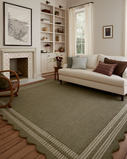 The Rug Corner Chris Loves Julia x Loloi Chris Loves Julia - Scottie Olive / Pebble Area Rug