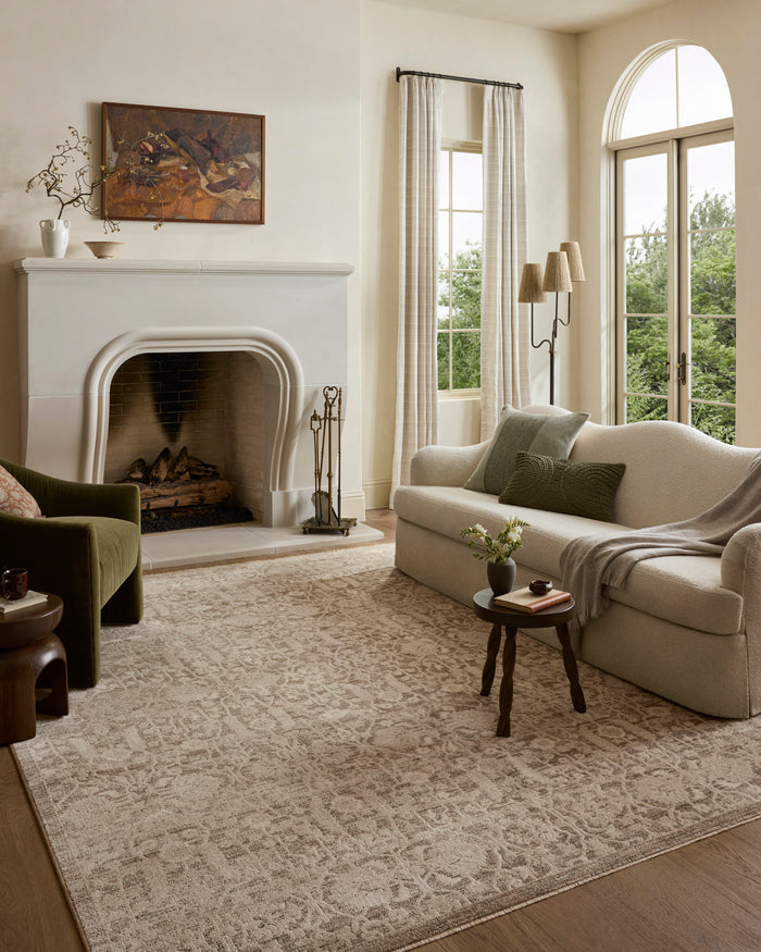 The Rug Corner Loloi II Clarisse Fog / Bone