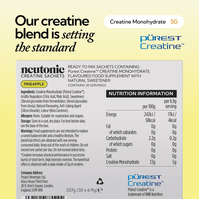 Creatine Sachets - Pineapple