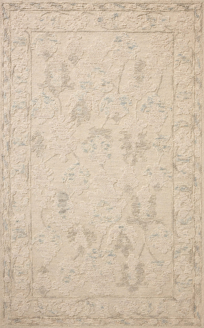 The Rug Corner Loloi Cynthia Ivory / Sky