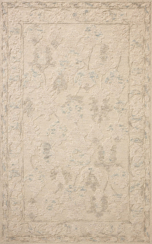 The Rug Corner Loloi Cynthia Ivory / Sky