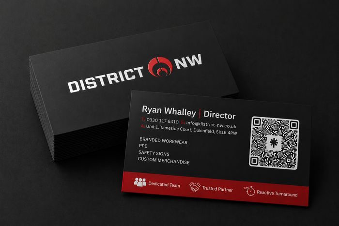 Double Sided (Square Corners) - 450gsm Silk Matt Lamination