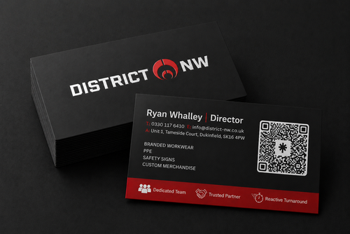 Double Sided (Square Corners) - 450gsm Silk Matt Lamination