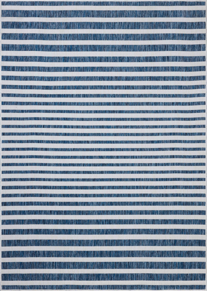 The Rug Corner Loloi II Easton Denim / Ivory
