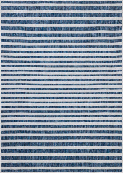 The Rug Corner Loloi II Easton Denim / Ivory