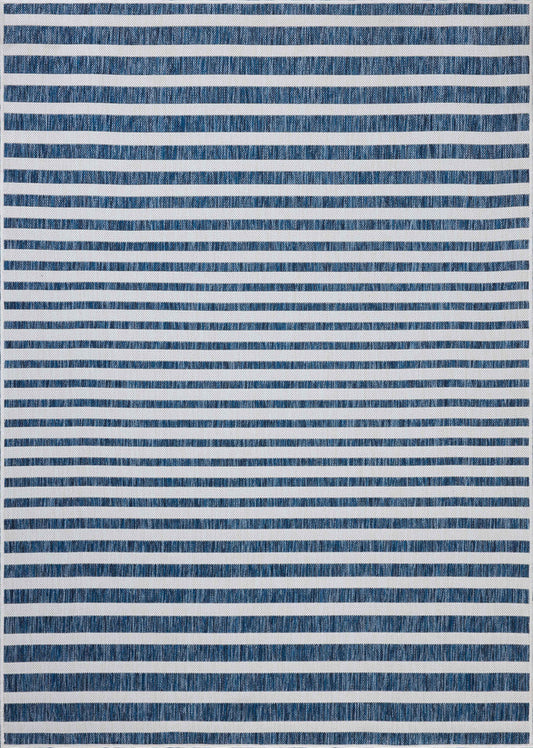 The Rug Corner Loloi II Easton Denim / Ivory