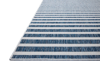 The Rug Corner Loloi II Easton Denim / Ivory