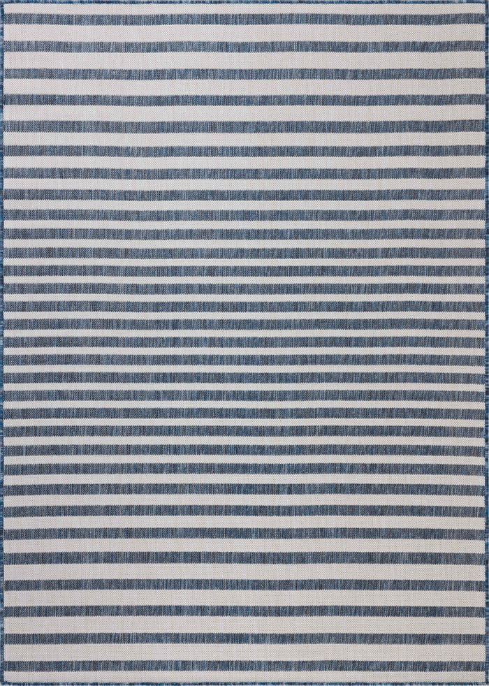 The Rug Corner Loloi II Easton Denim / Ivory