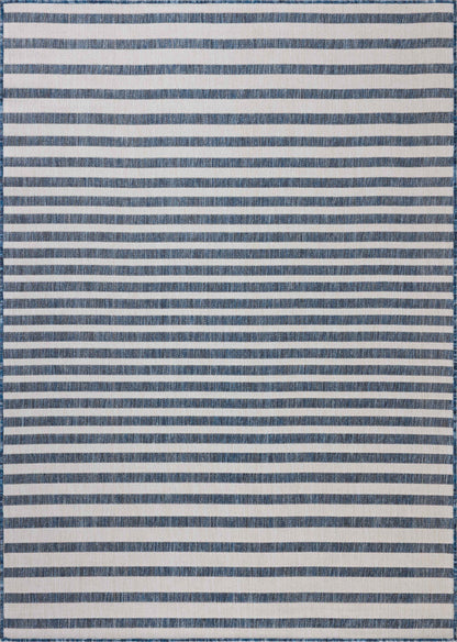 The Rug Corner Loloi II Easton Denim / Ivory