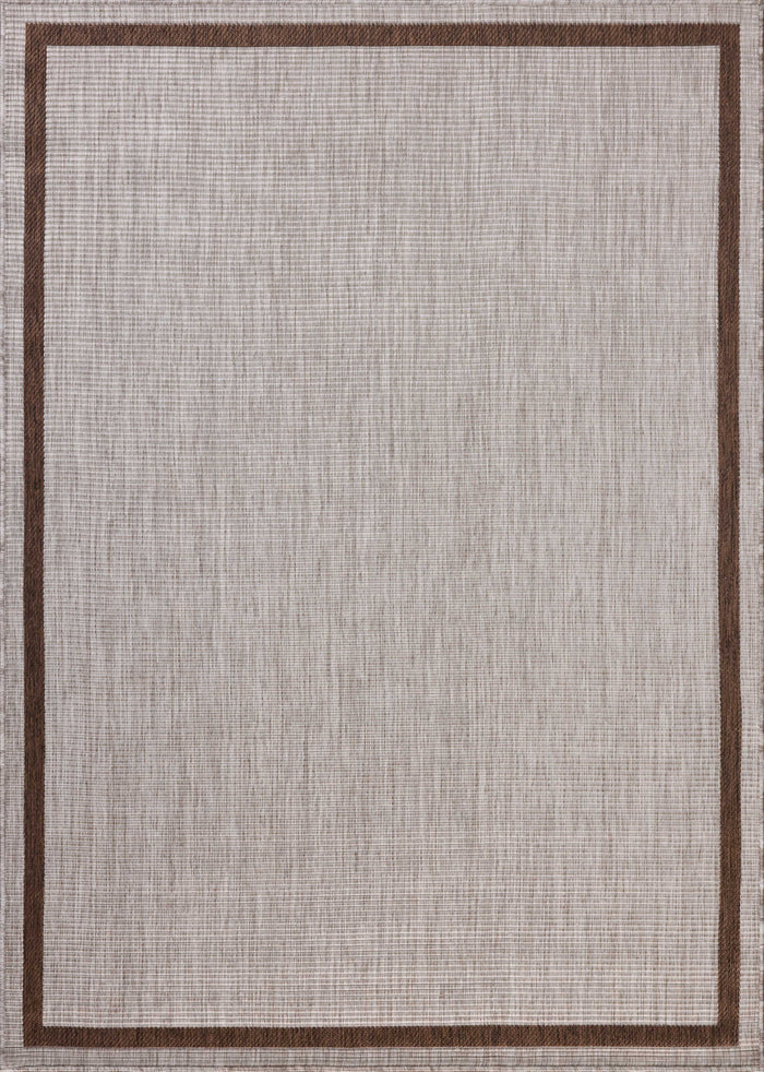 The Rug Corner Loloi II Easton Dove / Coffee