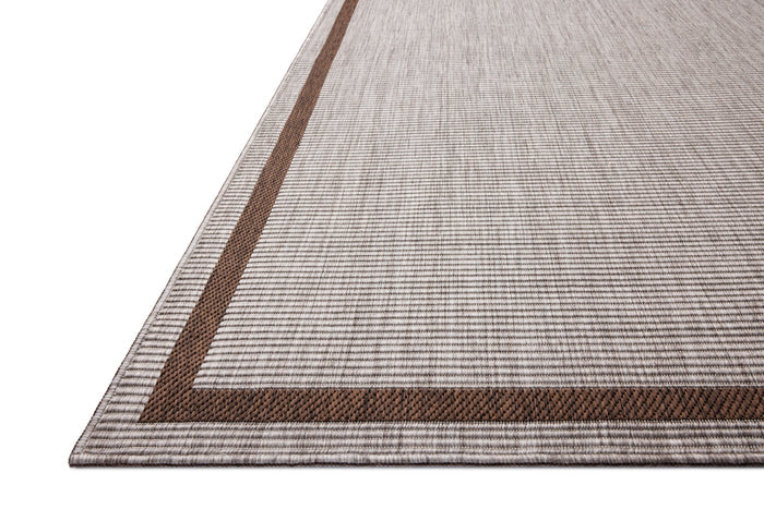 The Rug Corner Loloi II Easton Dove / Coffee