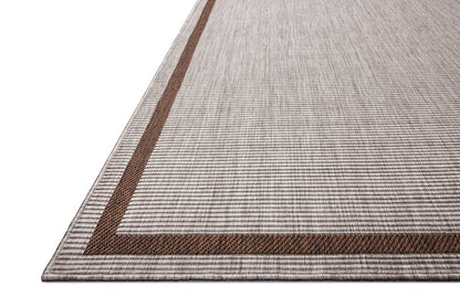 The Rug Corner Loloi II Easton Dove / Coffee