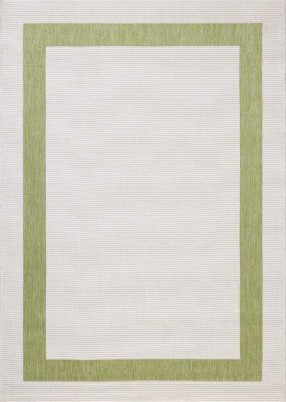 The Rug Corner Loloi II Easton Green / Ivory