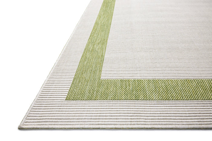 The Rug Corner Loloi II Easton Green / Ivory