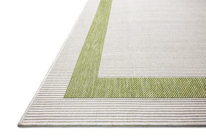 The Rug Corner Loloi II Easton Green / Ivory