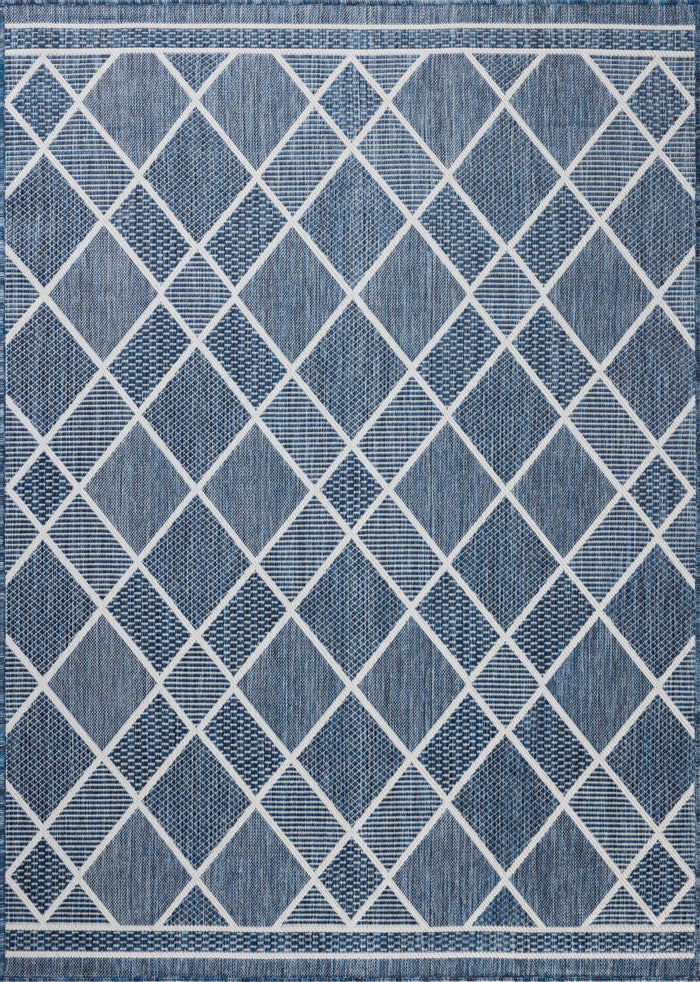 The Rug Corner Loloi II Easton Ivory / Denim