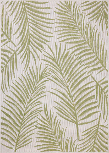 The Rug Corner Loloi II Easton Ivory / Green