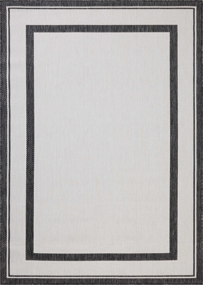 The Rug Corner Loloi II Easton Onyx / Ivory