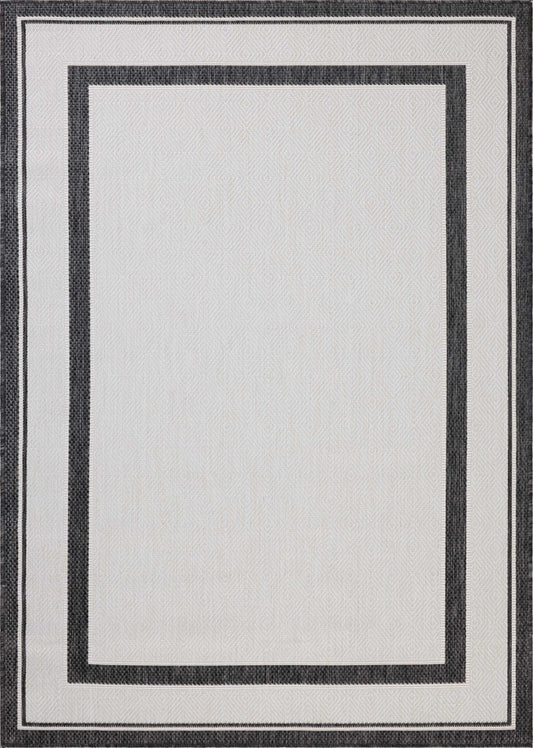 The Rug Corner Loloi II Easton Onyx / Ivory