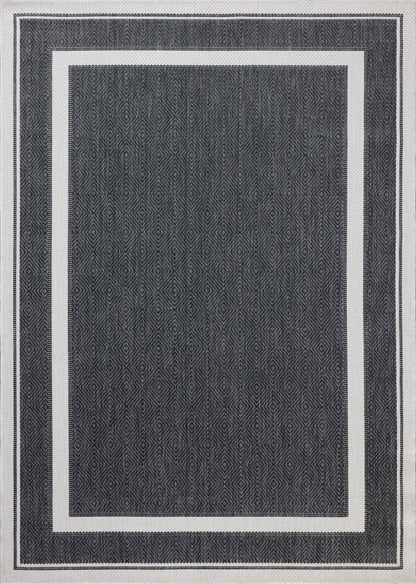 The Rug Corner Loloi II Easton Onyx / Ivory