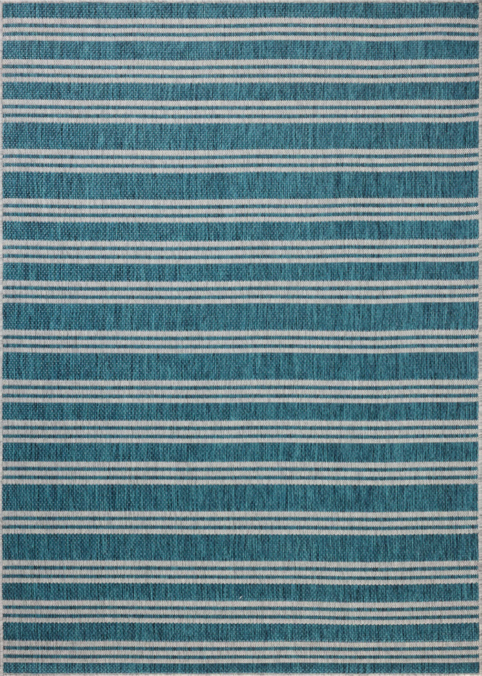 The Rug Corner Loloi II Easton Teal / Fog