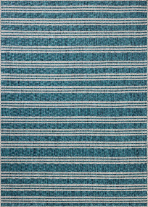 The Rug Corner Loloi II Easton Teal / Fog
