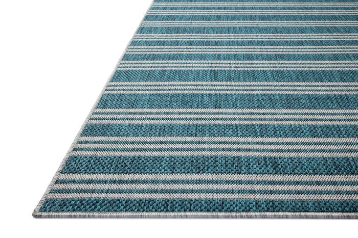 The Rug Corner Loloi II Easton Teal / Fog