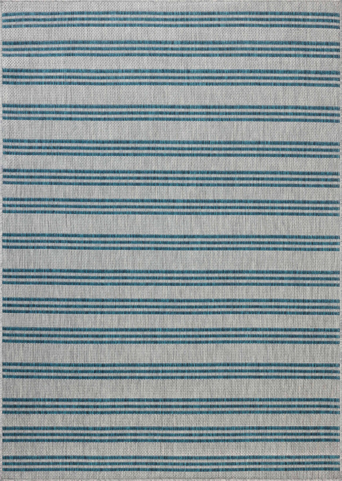 The Rug Corner Loloi II Easton Teal / Fog