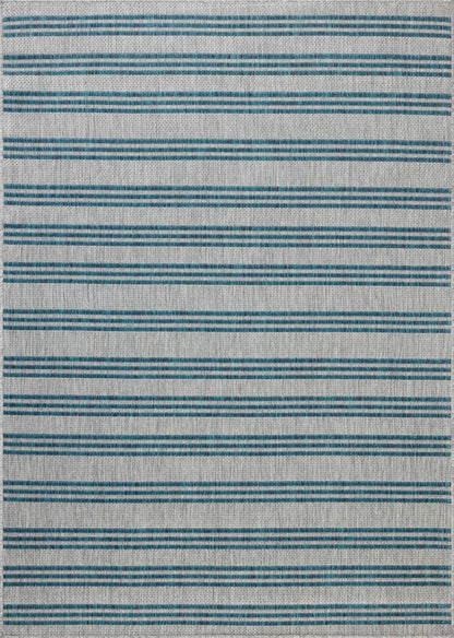 The Rug Corner Loloi II Easton Teal / Fog