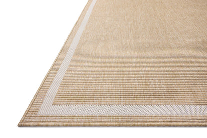 The Rug Corner Loloi II Easton Wheat / Ivory