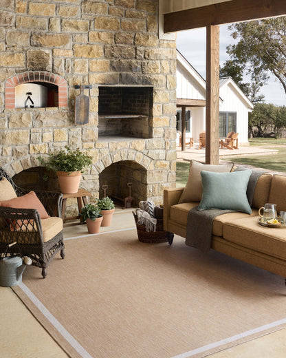 The Rug Corner Loloi II Easton Wheat / Ivory