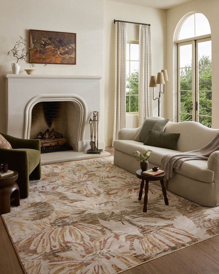 The Rug Corner Loloi II Eileen Natural / Spice