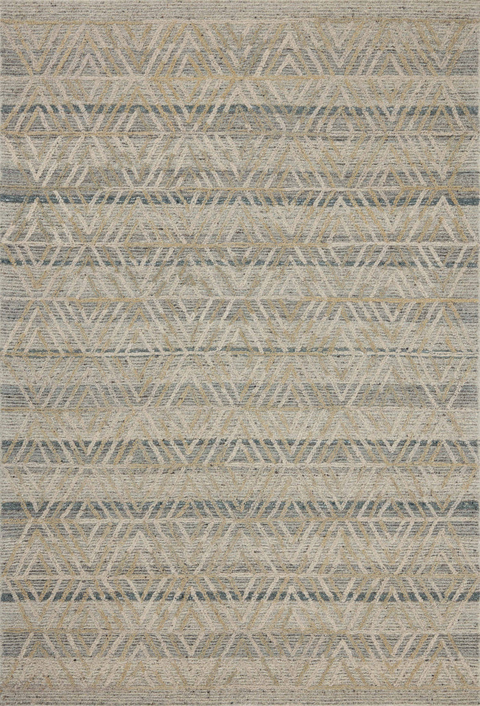 The Rug Corner Loloi Elias Fog / Natural