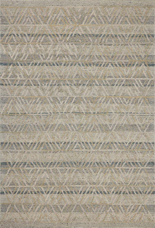 The Rug Corner Loloi Elias Fog / Natural