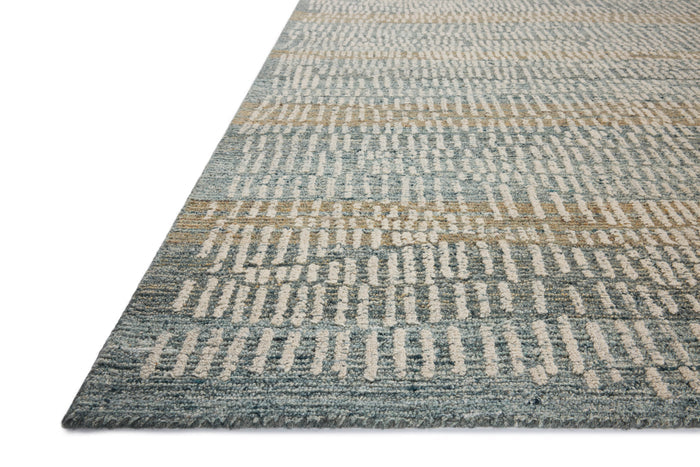 The Rug Corner Loloi Elias Ocean / Oatmeal