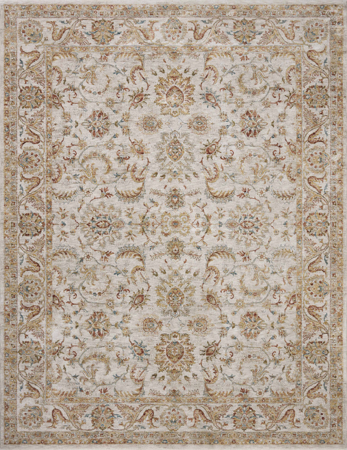 The Rug Corner Loloi Gaia Natural / Sunset