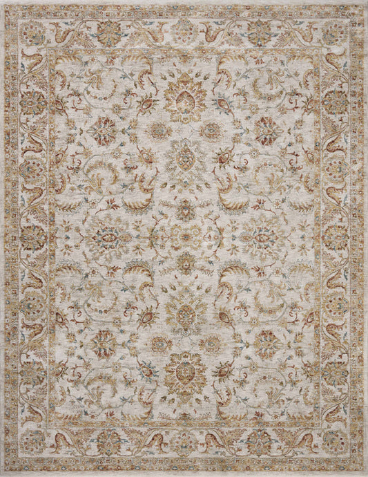 The Rug Corner Loloi Gaia Natural / Sunset