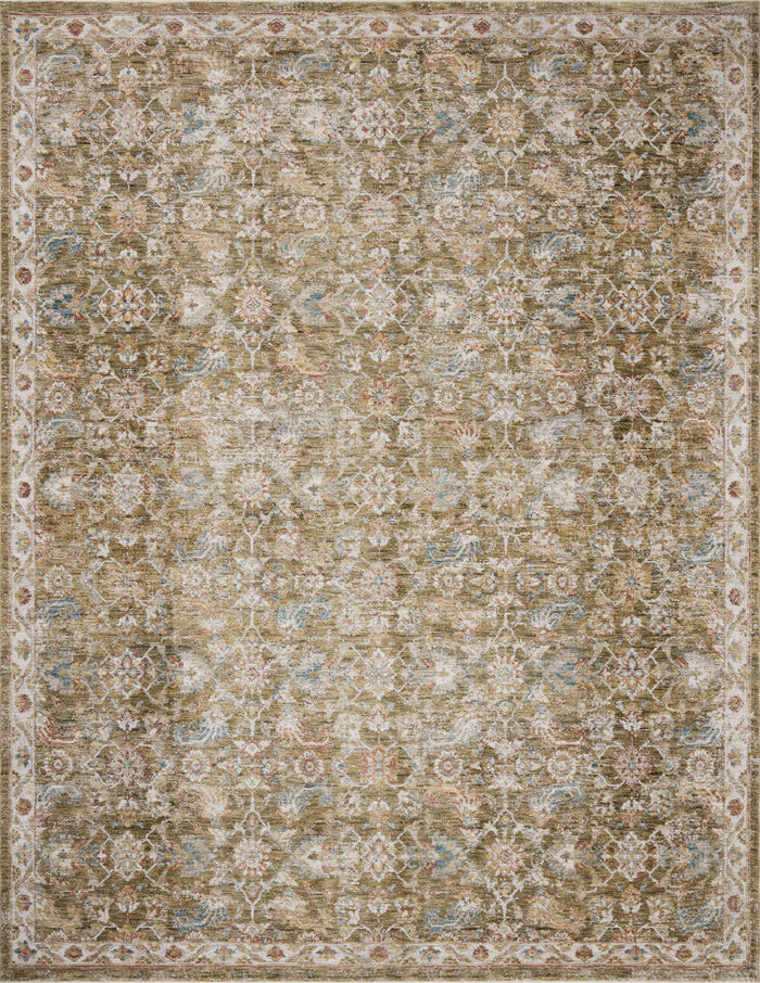 The Rug Corner Loloi Gaia Olive / Multi