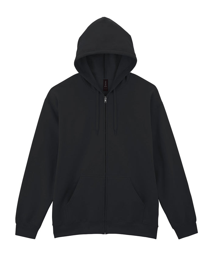 GD068 Softstyle™ Midweight Fleece Adult Full-Zip Hooded Sweatshirt