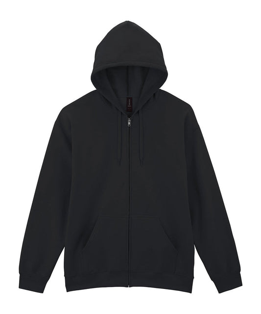 GD068 Softstyle™ Midweight Fleece Adult Full-Zip Hooded Sweatshirt