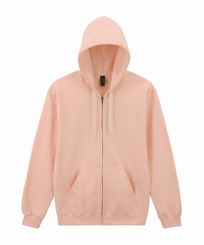 GD068 Softstyle™ Midweight Fleece Adult Full-Zip Hooded Sweatshirt