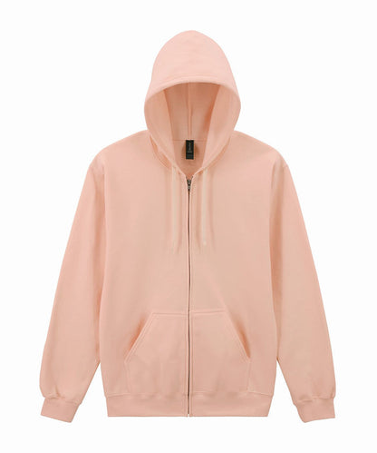 GD068 Softstyle™ Midweight Fleece Adult Full-Zip Hooded Sweatshirt