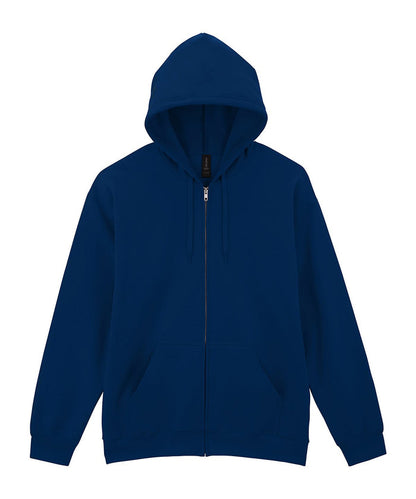 GD068 Softstyle™ Midweight Fleece Adult Full-Zip Hooded Sweatshirt
