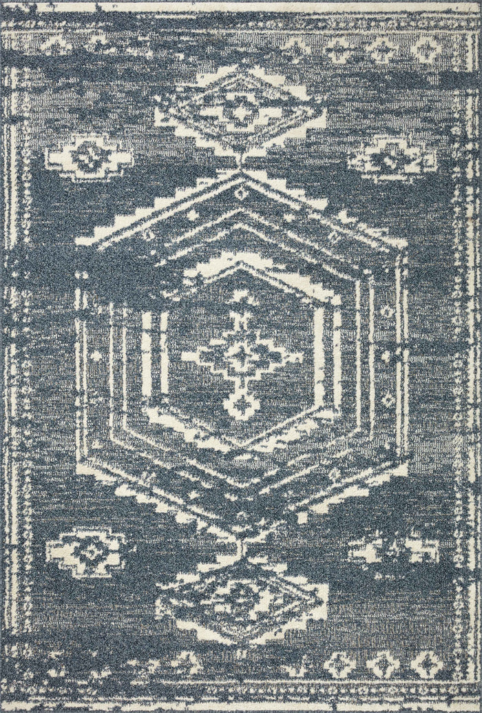 The Rug Corner Magnolia Home by Joanna Gaines x Loloi Gigi Denim / Ivory