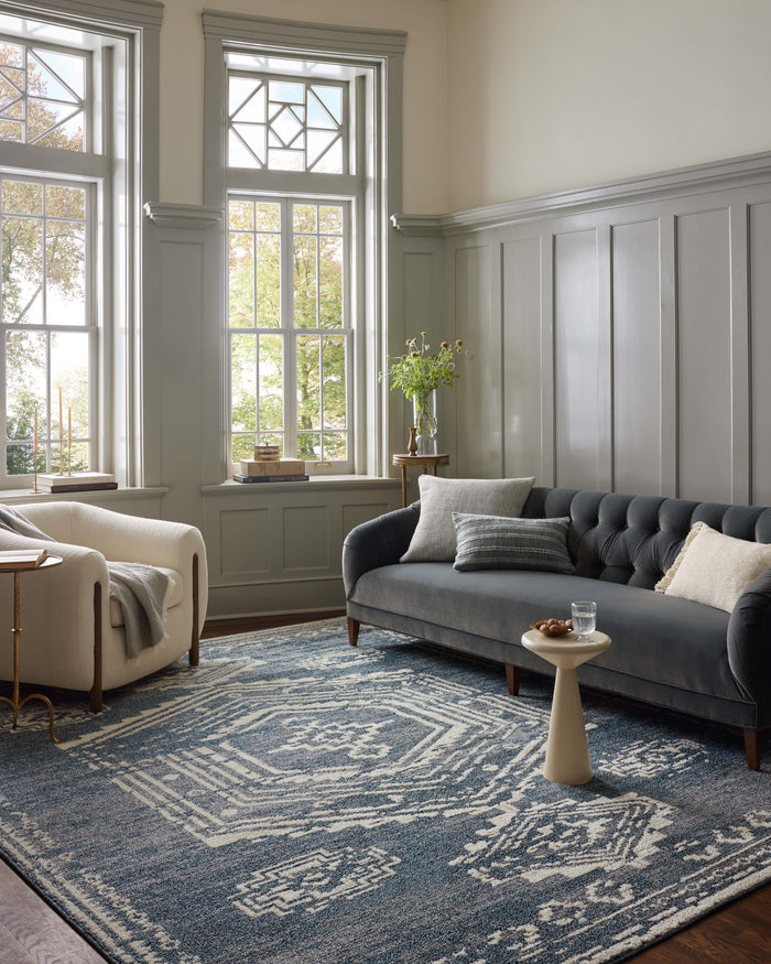 The Rug Corner Magnolia Home by Joanna Gaines x Loloi Gigi Denim / Ivory