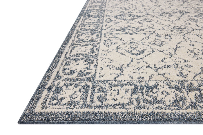 The Rug Corner Magnolia Home by Joanna Gaines x Loloi Gigi Ivory / Blue
