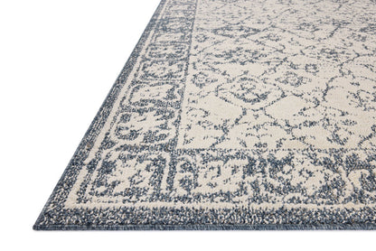 The Rug Corner Magnolia Home by Joanna Gaines x Loloi Gigi Ivory / Blue